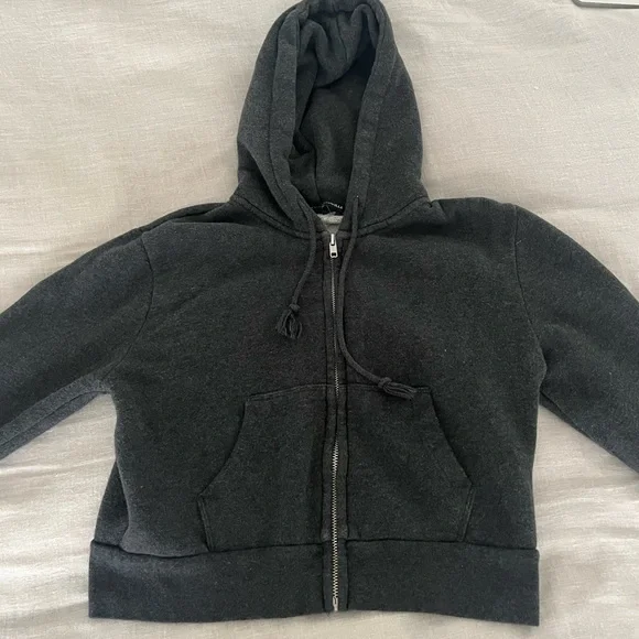 Brandy melville crystal hoodie black hotsell